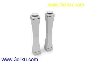 蜡烛模型,蜡烛台模型合集共15个的图片