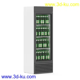 超市货物模型,百货,零售商品,日用商品,水果,面包,书籍,货架,冷饮,收银台,不锈钢栏杆,购物篮子等模型31个的图片19