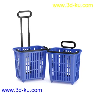 超市货物模型,百货,零售商品,日用商品,水果,面包,书籍,货架,冷饮,收银台,不锈钢栏杆,购物篮子等模型31个的图片25