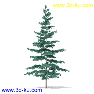 树木模型合集,各种树模型共41个的图片