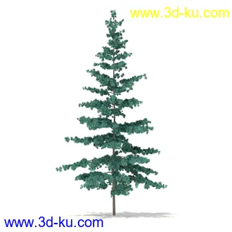 树木模型合集,各种树模型共41个的图片