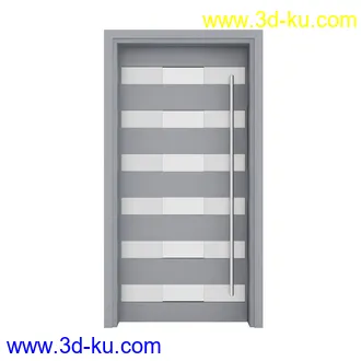 门模型合集,门框,木门,铁门,办公室门,卧室门,不锈钢门,玻璃门,推拉门等模型101个的图片72