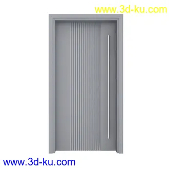 门模型合集,门框,木门,铁门,办公室门,卧室门,不锈钢门,玻璃门,推拉门等模型101个的图片78