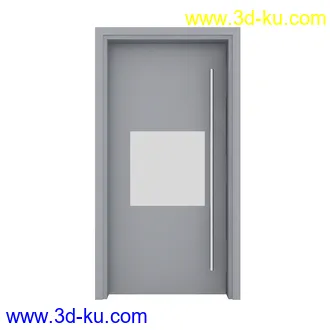 门模型合集,门框,木门,铁门,办公室门,卧室门,不锈钢门,玻璃门,推拉门等模型101个的图片81