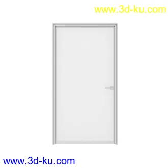 门模型合集,门框,木门,铁门,办公室门,卧室门,不锈钢门,玻璃门,推拉门等模型101个的图片84