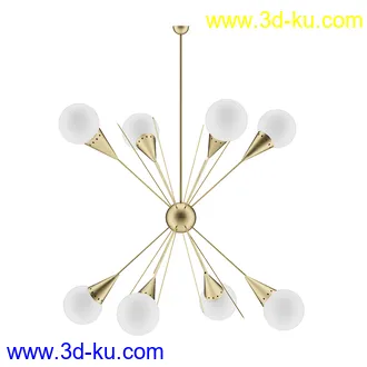 灯模型,吊灯,台灯,床头灯,挂壁灯等模型30个的图片