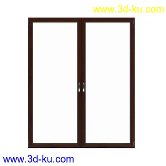 窗模型合集,一格窗,两格窗,四格窗,平开窗,推拉窗,悬窗,立转窗,铝合金窗,天窗等模型51个的图片11