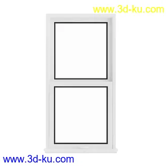 窗模型合集,一格窗,两格窗,四格窗,平开窗,推拉窗,悬窗,立转窗,铝合金窗,天窗等模型51个的图片19