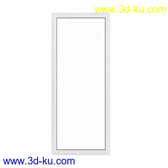窗模型合集,一格窗,两格窗,四格窗,平开窗,推拉窗,悬窗,立转窗,铝合金窗,天窗等模型51个的图片24