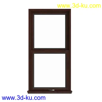 窗模型合集,一格窗,两格窗,四格窗,平开窗,推拉窗,悬窗,立转窗,铝合金窗,天窗等模型51个的图片26