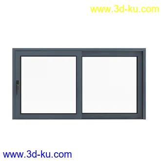 窗模型合集,一格窗,两格窗,四格窗,平开窗,推拉窗,悬窗,立转窗,铝合金窗,天窗等模型51个的图片40