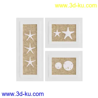 装饰品,木制装饰品,画,花瓶,木架,盆景,树根,墙壁柜等室内装饰模型21个的图片