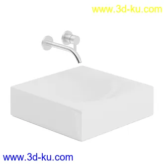 卫浴物品,洗脸盆,陶瓷盆,洗手盆,马桶,沐浴间,水龙头,镜子,洗衣机等卫浴模型26个的图片