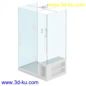 卫浴物品,洗脸盆,陶瓷盆,洗手盆,马桶,沐浴间,水龙头,镜子,洗衣机等卫浴模型26个的图片