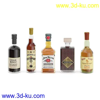 酒吧物品,洒柜,啤酒,酒杯,酒桶,吧台,水果,冰,搅拌机,开瓶器,酒吧椅,雪克壶,摇酒壶,酒等模型31个的图片