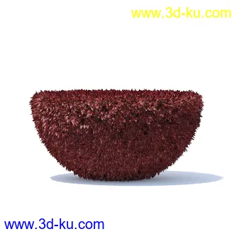 树篱,篱笆,园林艺术,造型篱笆,球形,拱形,长方形,三角形,心形,动物形态等景观造型植物模型36个的图片