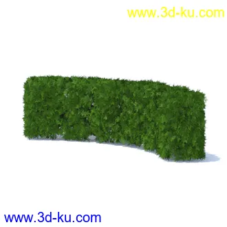 树篱,篱笆,园林艺术,造型篱笆,球形,拱形,长方形,三角形,心形,动物形态等景观造型植物模型36个的图片26