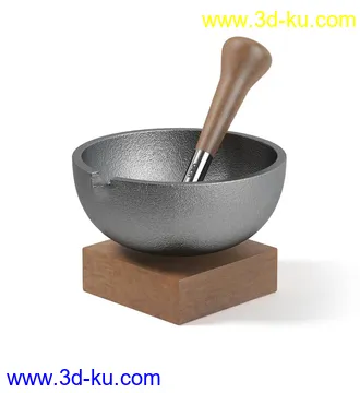 厨房物品模型,平底锅,碗架,碗,罐,碟,调味瓶,厨具,铲,勺子,酱油瓶,不锈钢锅等模型26个的图片23