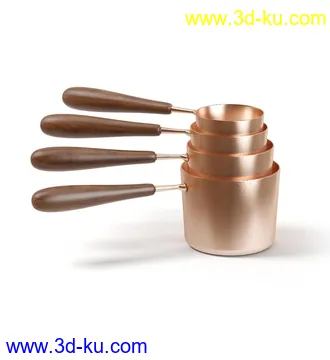 厨房物品模型,平底锅,碗架,碗,罐,碟,调味瓶,厨具,铲,勺子,酱油瓶,不锈钢锅等模型26个的图片25