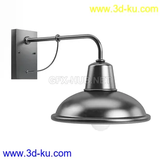 户外灯模型,路灯,壁灯,庭院灯,过道灯,吊灯,等室外灯模型26个的图片15