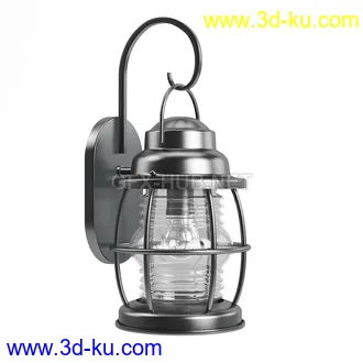 户外灯模型,路灯,壁灯,庭院灯,过道灯,吊灯,等室外灯模型26个的图片16