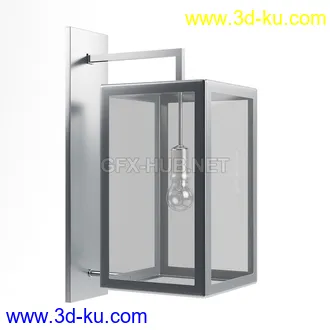 户外灯模型,路灯,壁灯,庭院灯,过道灯,吊灯,等室外灯模型26个的图片17