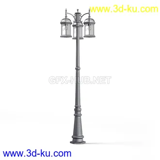 户外灯模型,路灯,壁灯,庭院灯,过道灯,吊灯,等室外灯模型26个的图片