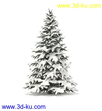 冬季针叶树模型合集,圣诞树,针叶树,松树,彬树,银杏树等模型52个的图片50