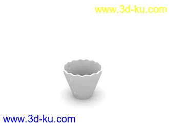 花盆模型合集共7个的图片