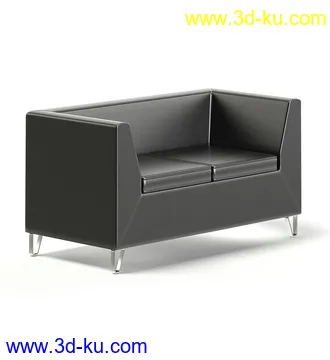 接待处家具模型,贵宾室家具,接待室家具,等候室家具,公办家具,前台,排椅等家具26个的图片8