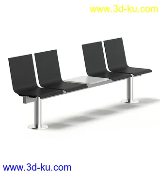 接待处家具模型,贵宾室家具,接待室家具,等候室家具,公办家具,前台,排椅等家具26个的图片9