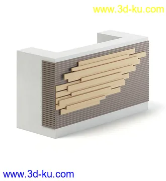 接待处家具模型,贵宾室家具,接待室家具,等候室家具,公办家具,前台,排椅等家具26个的图片13