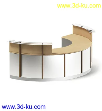 接待处家具模型,贵宾室家具,接待室家具,等候室家具,公办家具,前台,排椅等家具26个的图片16