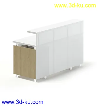 接待处家具模型,贵宾室家具,接待室家具,等候室家具,公办家具,前台,排椅等家具26个的图片17