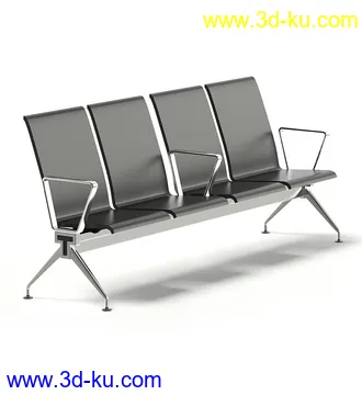 接待处家具模型,贵宾室家具,接待室家具,等候室家具,公办家具,前台,排椅等家具26个的图片18