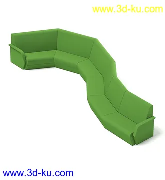 接待处家具模型,贵宾室家具,接待室家具,等候室家具,公办家具,前台,排椅等家具26个的图片19