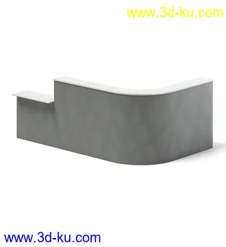 接待处家具模型,贵宾室家具,接待室家具,等候室家具,公办家具,前台,排椅等家具26个的图片20