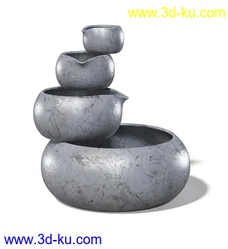 园林装饰品模型,水池,喷泉,喷水池,水井,木桥,阑珊,雕塑,雕像,路灯,石塔,石台等公园模型40个的图片