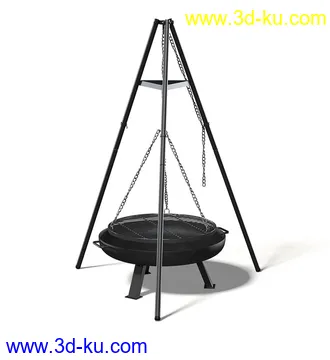 园林装饰品模型,水池,喷泉,喷水池,水井,木桥,阑珊,雕塑,雕像,路灯,石塔,石台等公园模型40个的图片