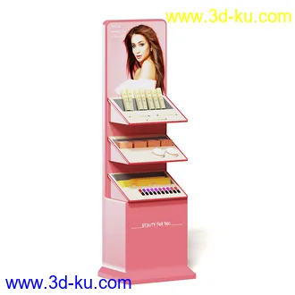 超市设备,超市商品,货架,货物,商品,杂货,收银机,安检机,食品,零售品,冷饮等超市物品模型40个的图片