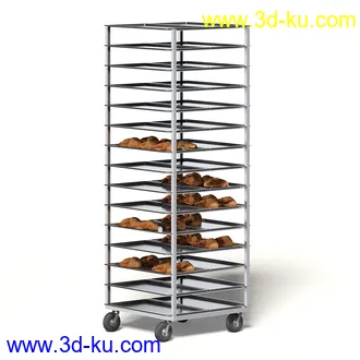 超市设备,超市商品,货架,货物,商品,杂货,收银机,安检机,食品,零售品,冷饮等超市物品模型40个的图片