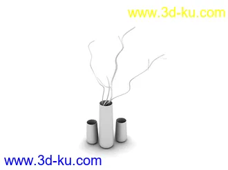 装饰瓶模型,花瓶模型合集共9个的图片