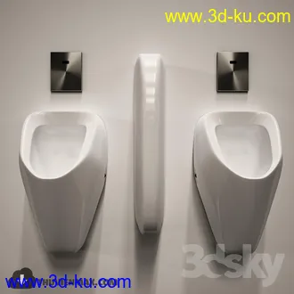 浴室模型,浴缸,洗脸盘,马桶等浴室模型合集的图片