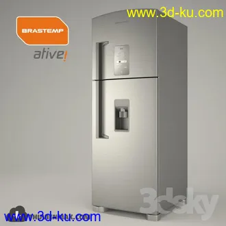 厨房电器,炉灶模型,抽油烟机,冰箱,微波炉,烘箱,消毒碗柜等厨房电器模型的图片17
