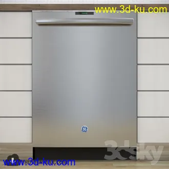 厨房电器,炉灶模型,抽油烟机,冰箱,微波炉,烘箱,消毒碗柜等厨房电器模型的图片18