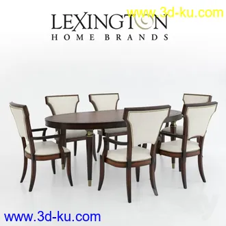 经典桌椅模型合集,餐桌,饭桌等模型的图片