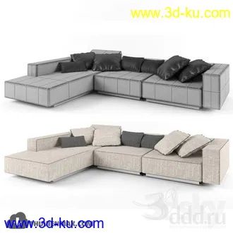 经典沙发模型合集的图片1