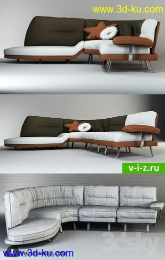 经典沙发模型合集的图片