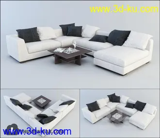 经典沙发模型合集的图片