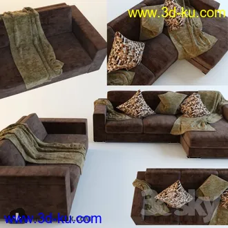 经典沙发模型合集的图片